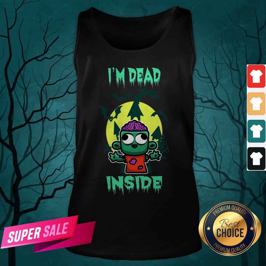 I'm Dead Inside Zombie Happy Halloween Shirt - Image 5