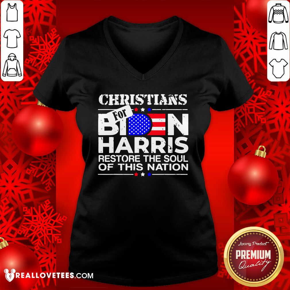 So Christians Biden Harris Restore The Soul Of This Nation Shirt - Image 5