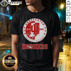 Awesome 2025 Undefeated 12-0 Perfect Season Indiana Hoosiers All Signatures T-Shirt