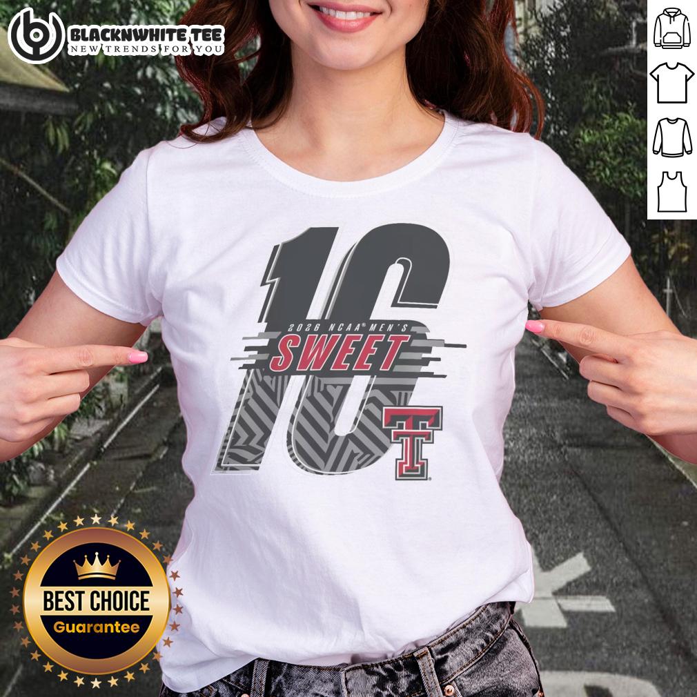 Pretty Texas Tech Red Raiders 2026 NCAA Men's Basketball Sweet 16 T-Shirt - Image 3