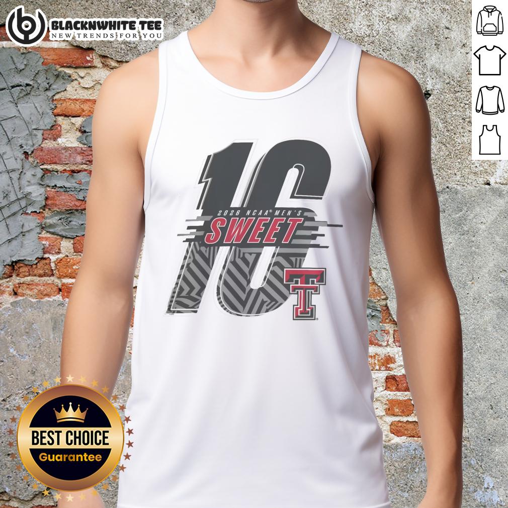 Pretty Texas Tech Red Raiders 2026 NCAA Men's Basketball Sweet 16 T-Shirt - Image 4