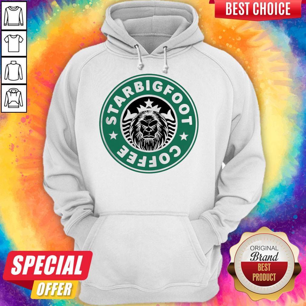 Official Starbucks Bigfoot Coffee Logo Shirt - Image 5
