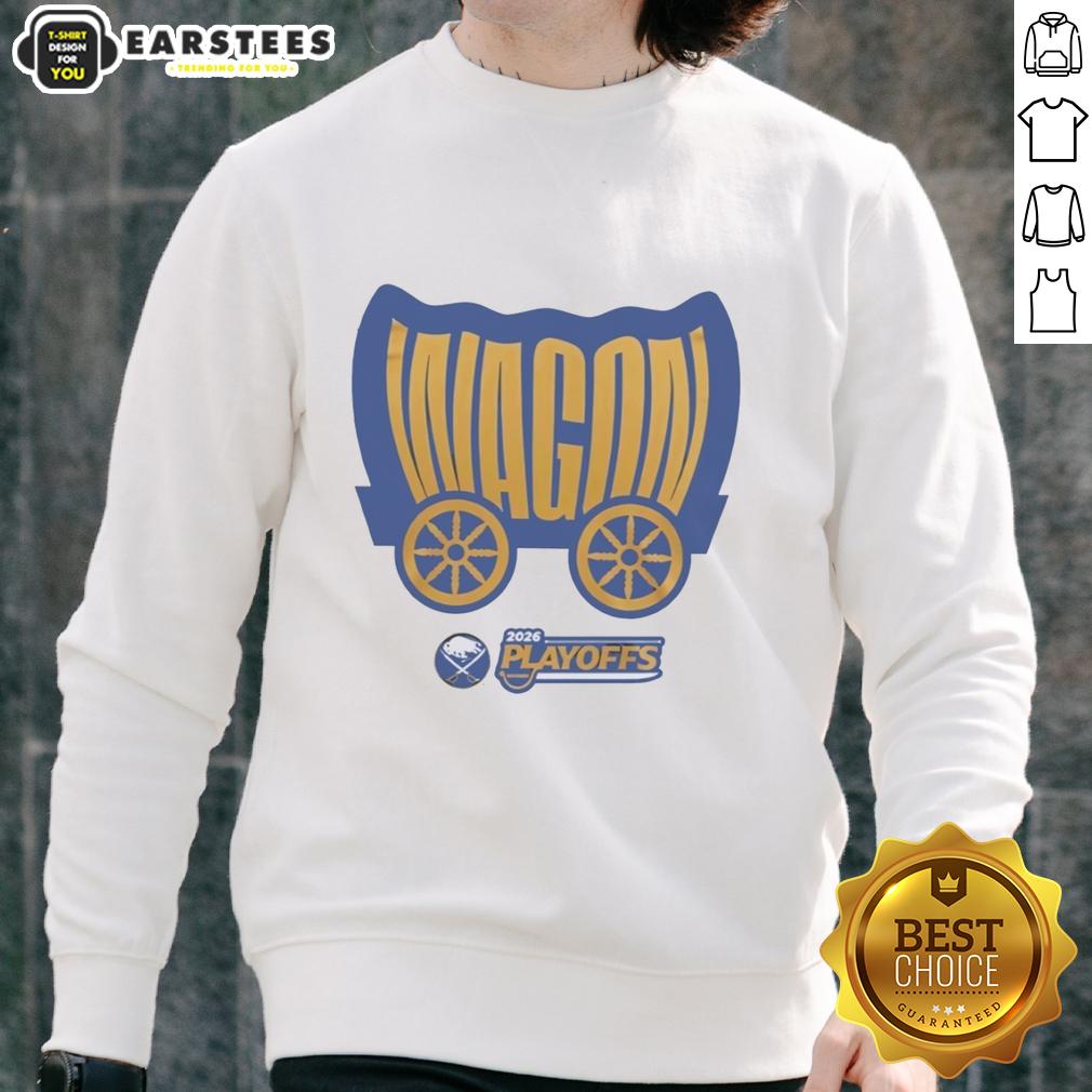 Hot Buffalo Sabres Wagon 2026 Playoffs T-Shirt - Image 5