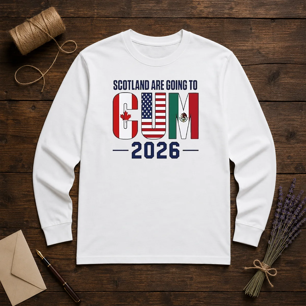 Top Scotland Are Going To Cum 2026 Soccer Shirt - Image 5