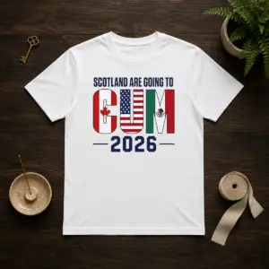 Top Scotland Are Going To Cum 2026 Soccer Shirt