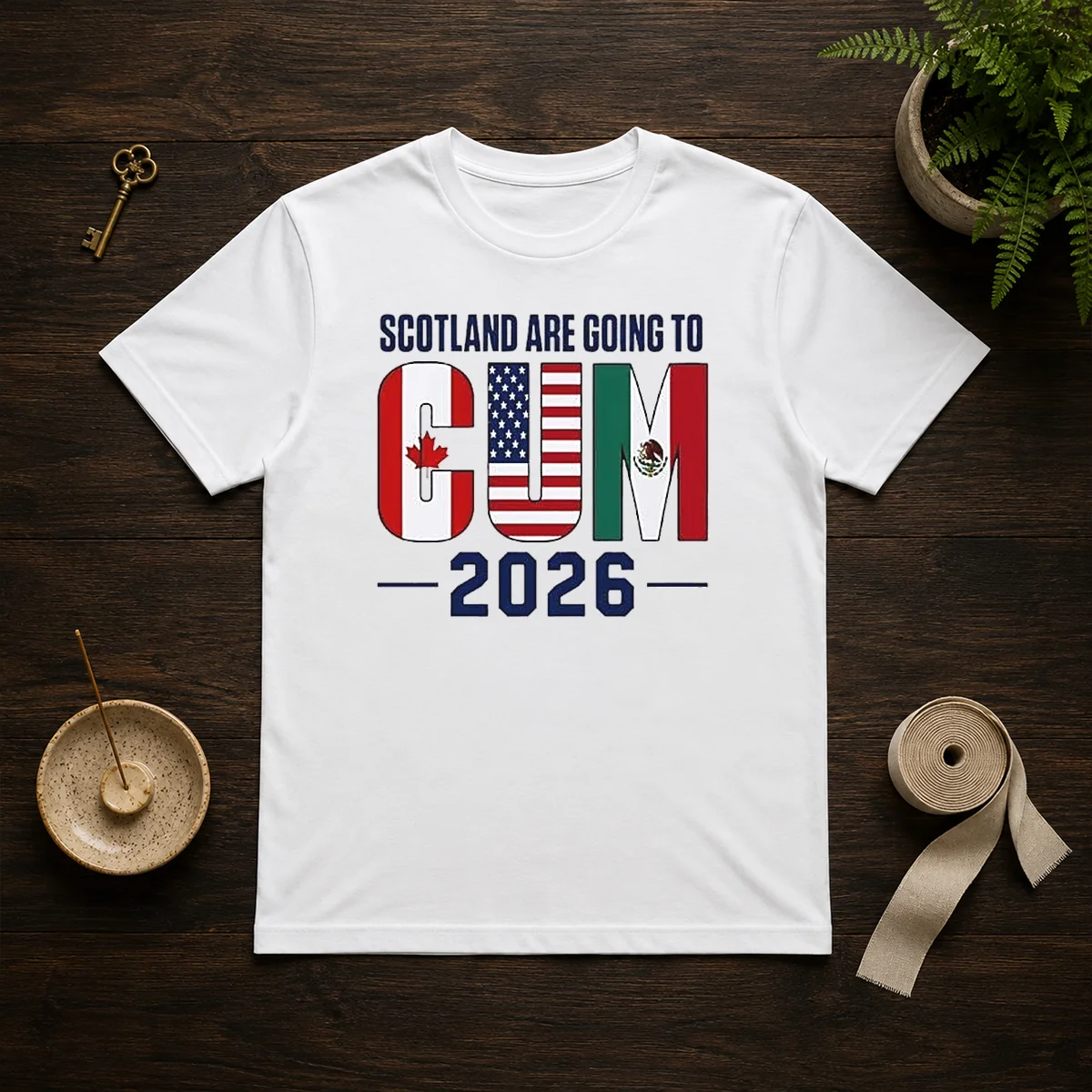 Top Scotland Are Going To Cum 2026 Soccer Shirt
