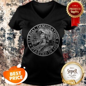 Alternative view of Official Illegal Immigration Started In 1492 Shirt