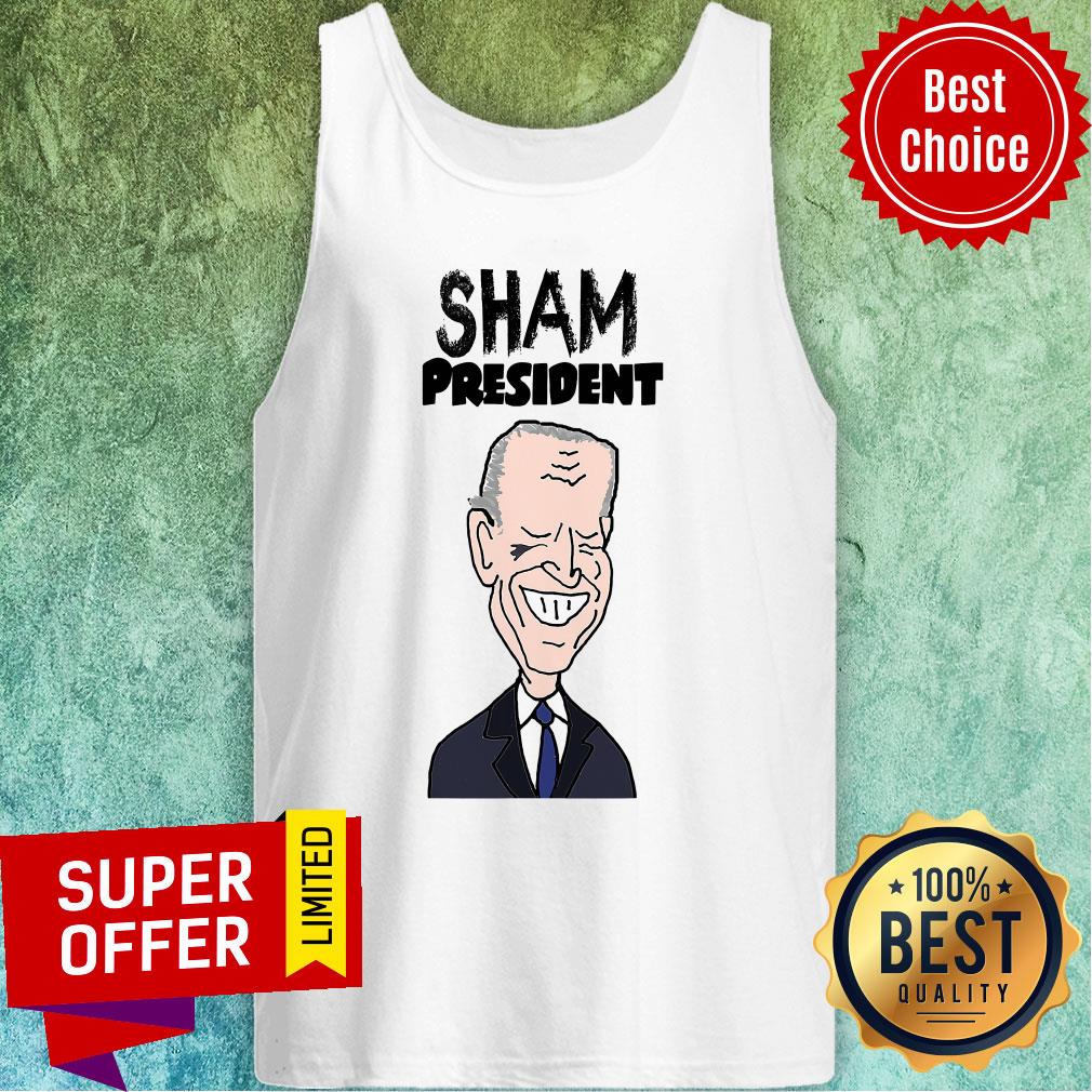 Sham President Socialdudtees Anti Joe Biden Political Cartoon Shirt - Image 4