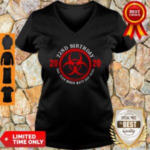Alternative view of Nice 72nd Birthday 2020 Quarantine The Year When Shit Got Real Quarantine Shirt