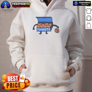Alternative view of Nice Denver Nuggets Basketball Best Denver Logo All Time Cartoon T-Shirt