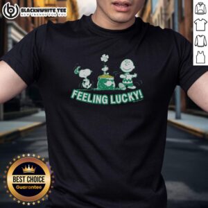 Top Peanuts Snoopy Feeling Lucky T-Shirt