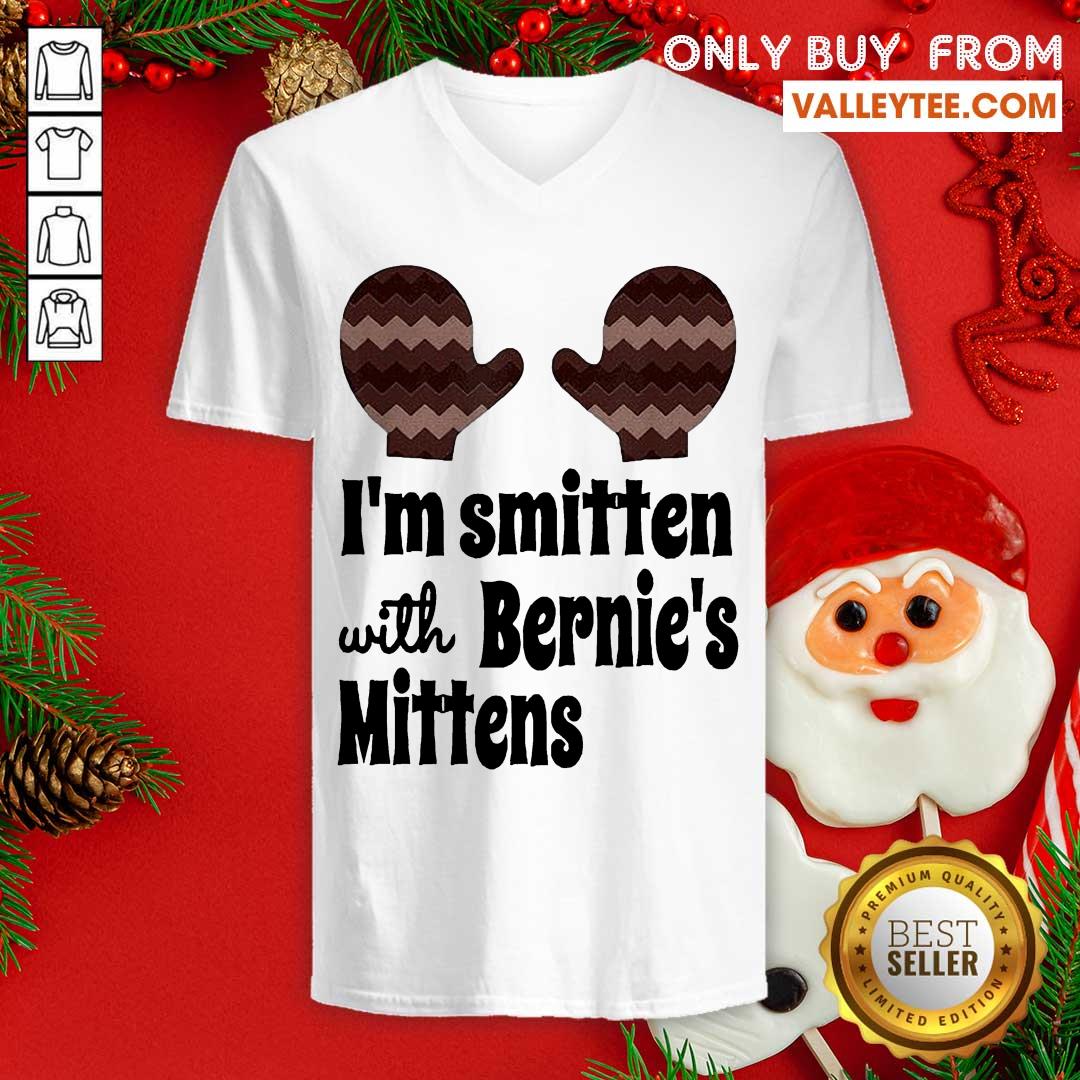 Beautiful Im Smitten with Bernies Mittens Shirt - Image 4