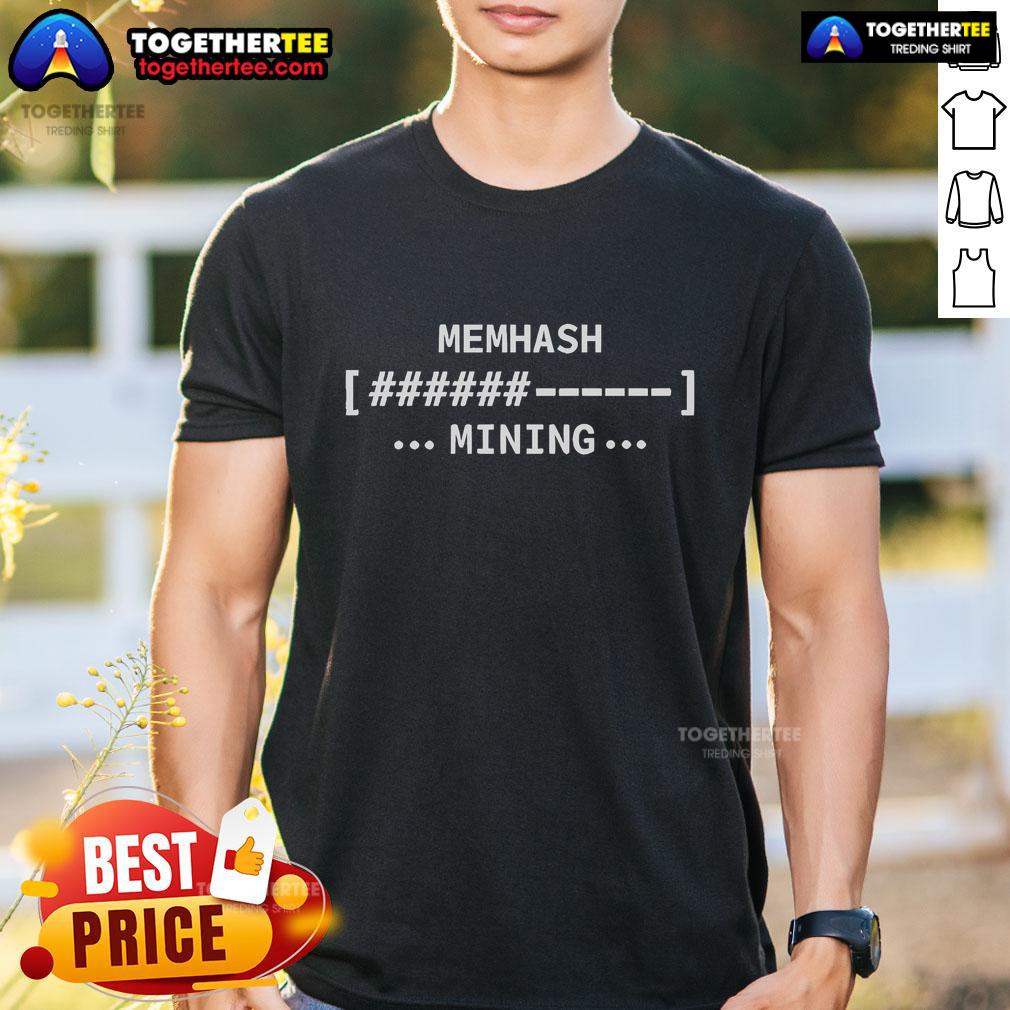 Official Memhash Mining T-Shirt