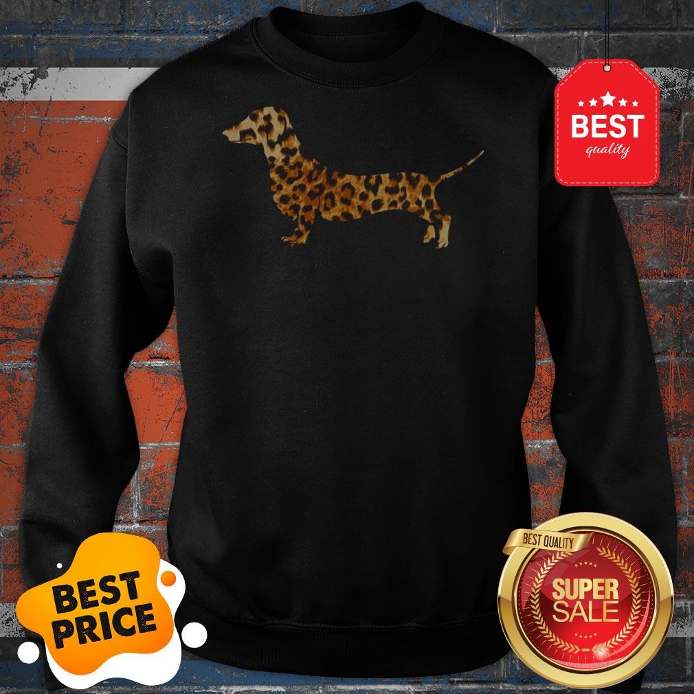 Cute Dachshund Leopard Shirt - Image 4