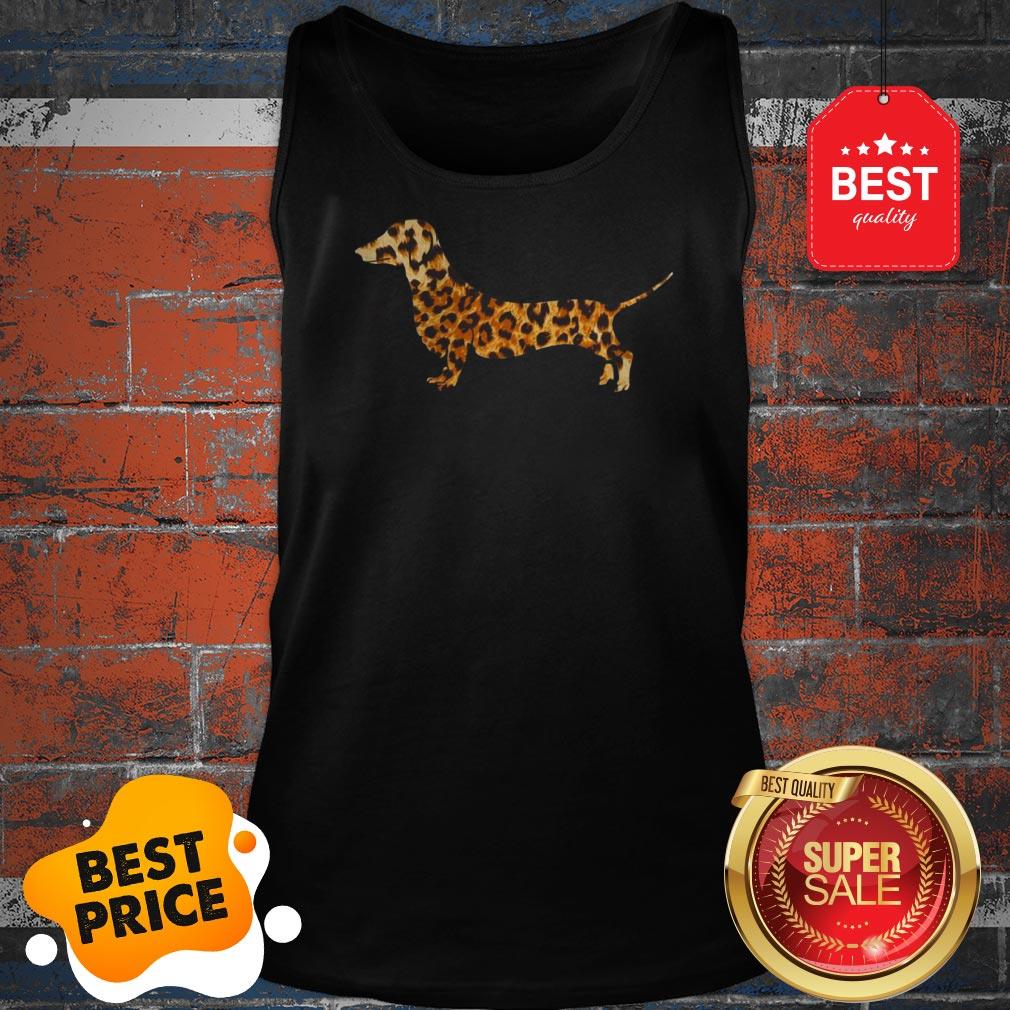 Cute Dachshund Leopard Shirt - Image 3