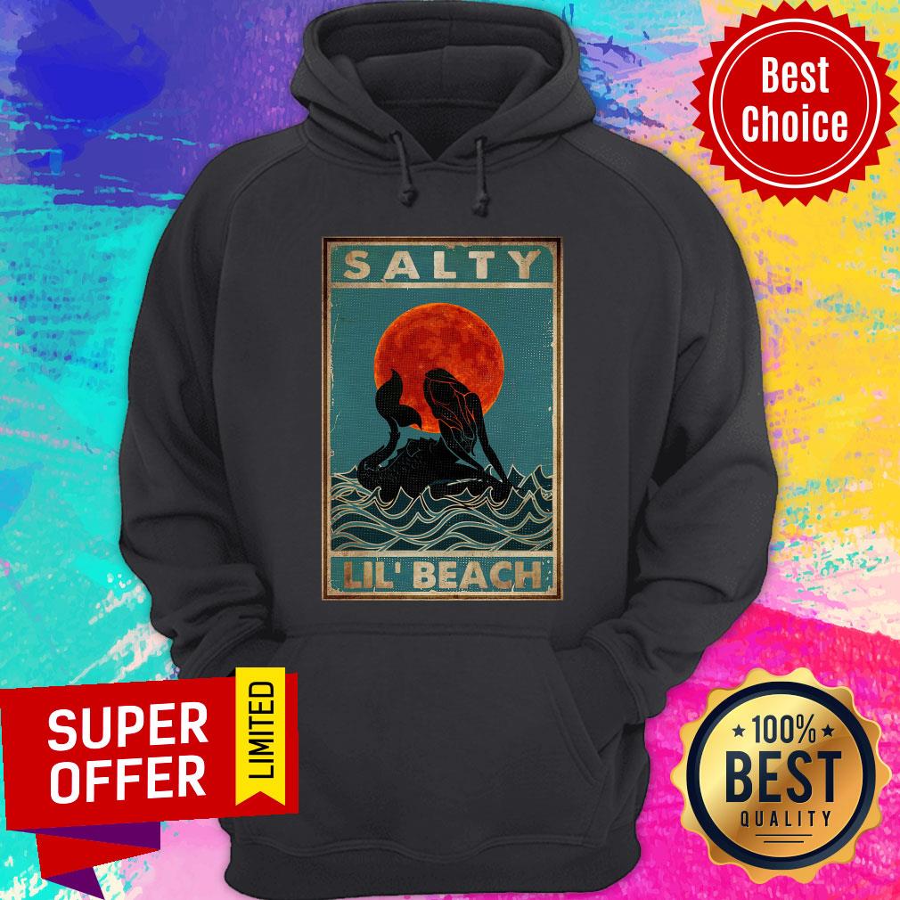 Nice Salty Lil' Beach Mermaid Vertical Shirt - Image 5