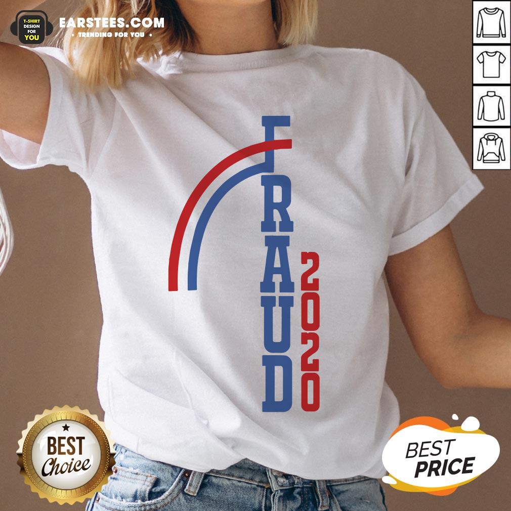 Pretty Fraud 2020 President Shirt - Image 3