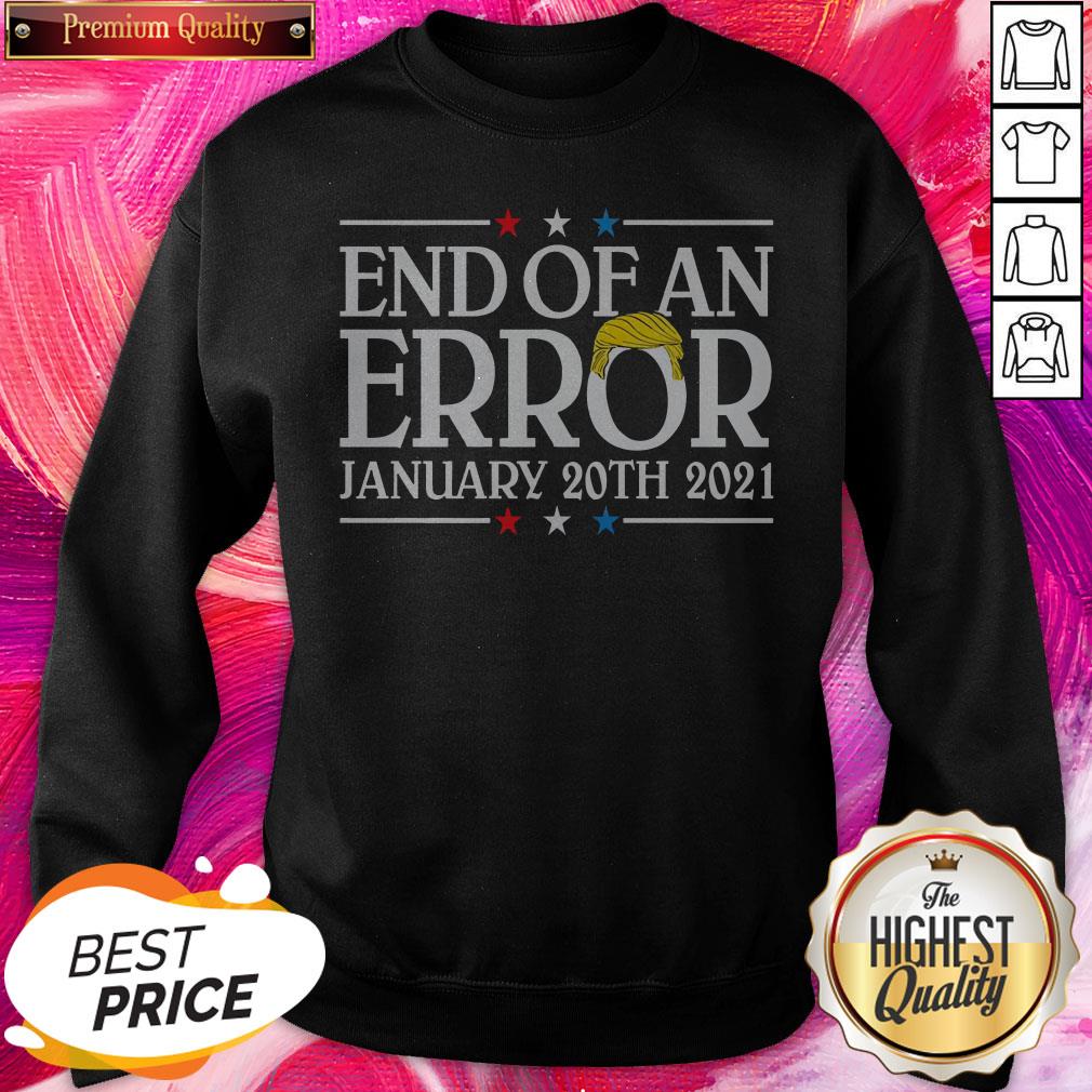 End Of An Error January 20th 2021 Premium Nice Top Perfect Shirt - Image 2