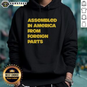 Alternative view of Nice Assembled In America From Foreign Parts T-Shirt
