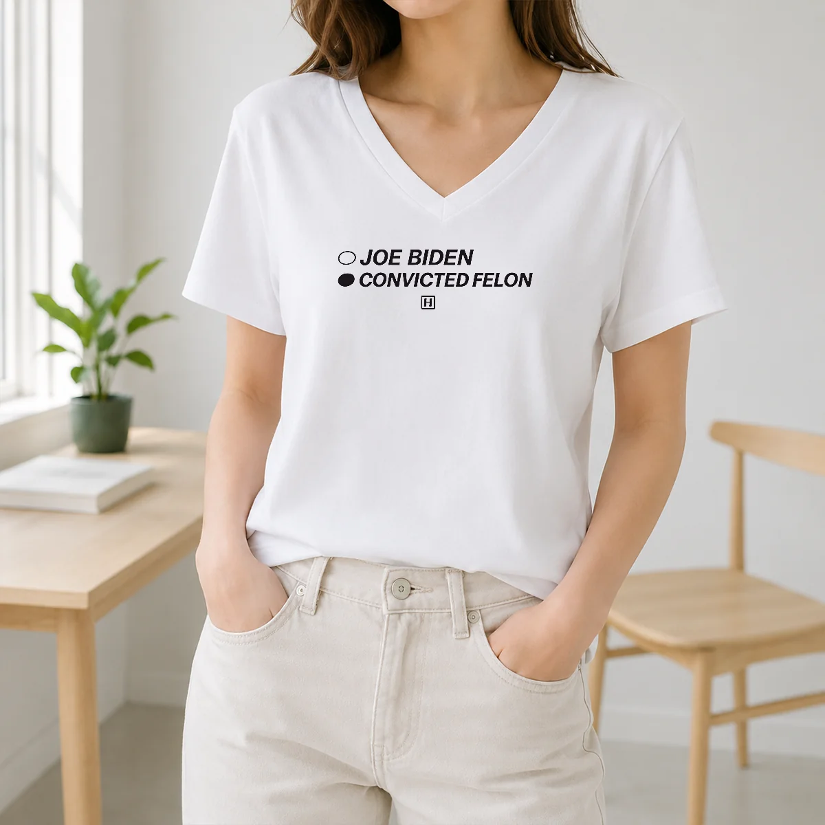 Good Joe Biden Convicted Felon Political Election Shirt - Image 2