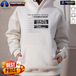 Alternative view of Hot The Scientific Method 2025 Updates T-Shirt
