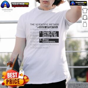 Hot The Scientific Method 2025 Updates T-Shirt