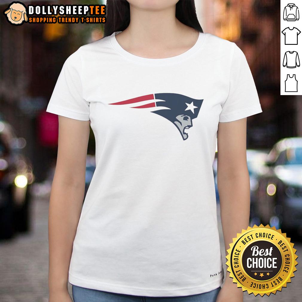 Nice New England Patriots Logo T-Shirt - Image 3
