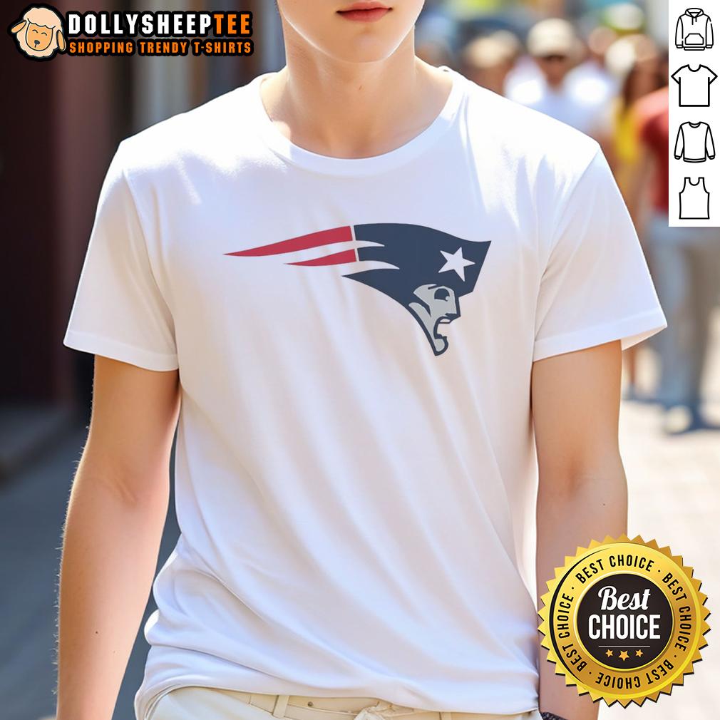 Nice New England Patriots Logo T-Shirt