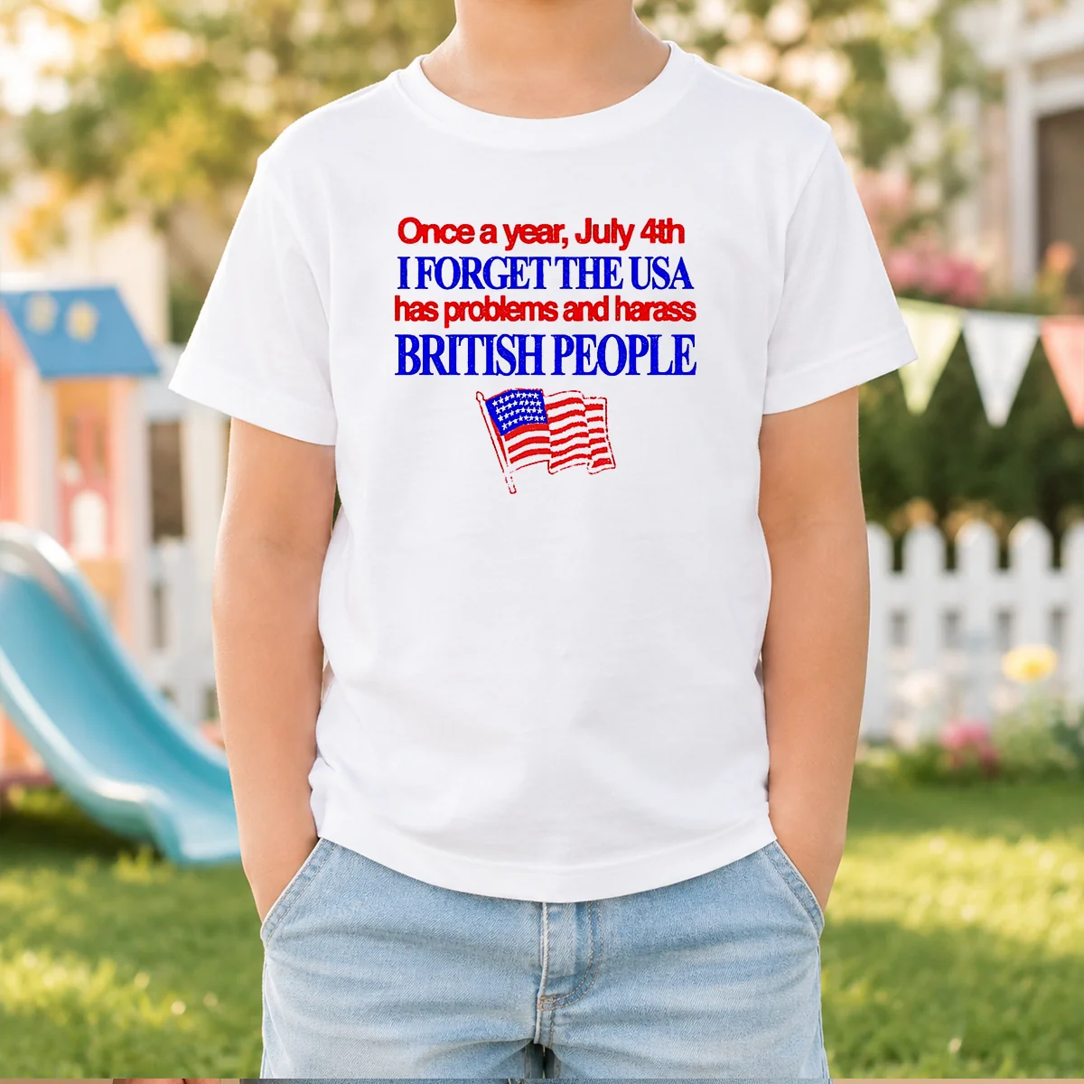 Premium July 4th I Forget USA Has Problems And Harass British People Shirt - Image 8