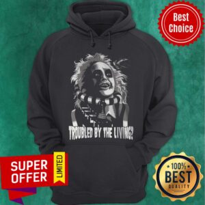 Alternative view of Awesome Troubled By The Living Crazy Man Shirt
