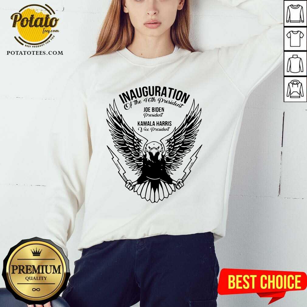 Perfect Inauguration Of The 46th President Joe Biden President Kamala Harris Vice President Shirt - Image 4