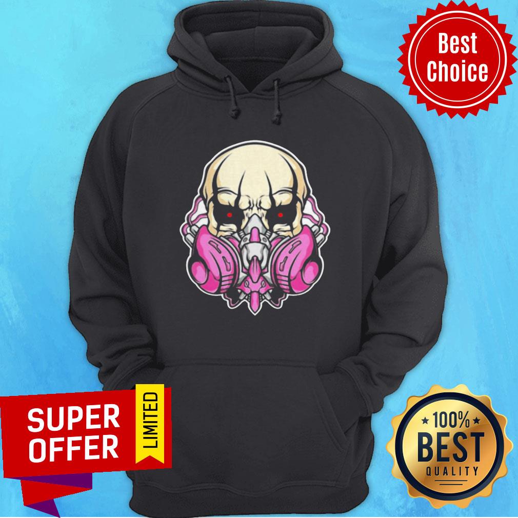 Nice Skull Gas Mask Awesome Graphic 2020 Shirt - Image 2