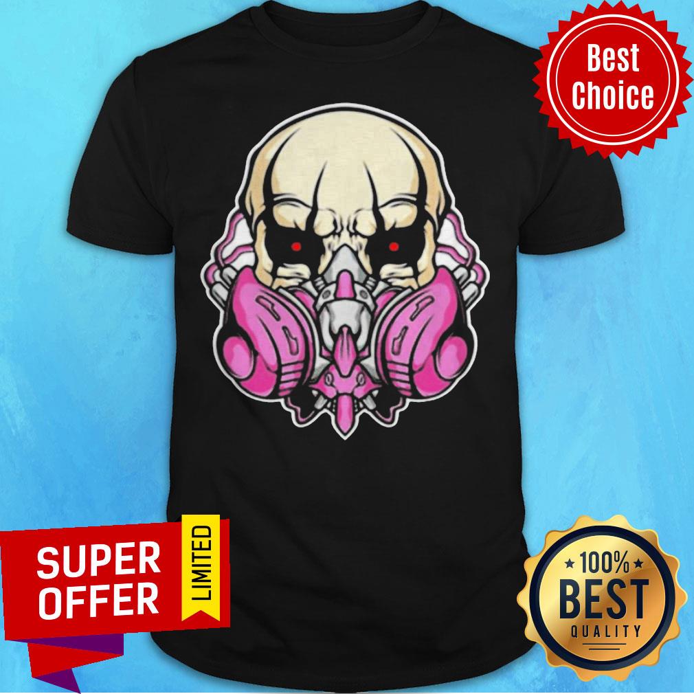 Nice Skull Gas Mask Awesome Graphic 2020 Shirt