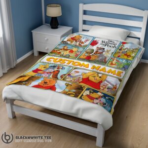 Alternative view of Perfect Cute Disney Winnie The Pooh Cute Pooh Customize Blanket