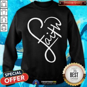 Alternative view of Awesome Faith Love Shirt
