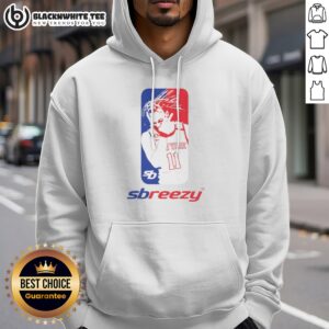 Alternative view of Awesome Jalen Brunson Sbreezy New York Basketball Logo Shirt