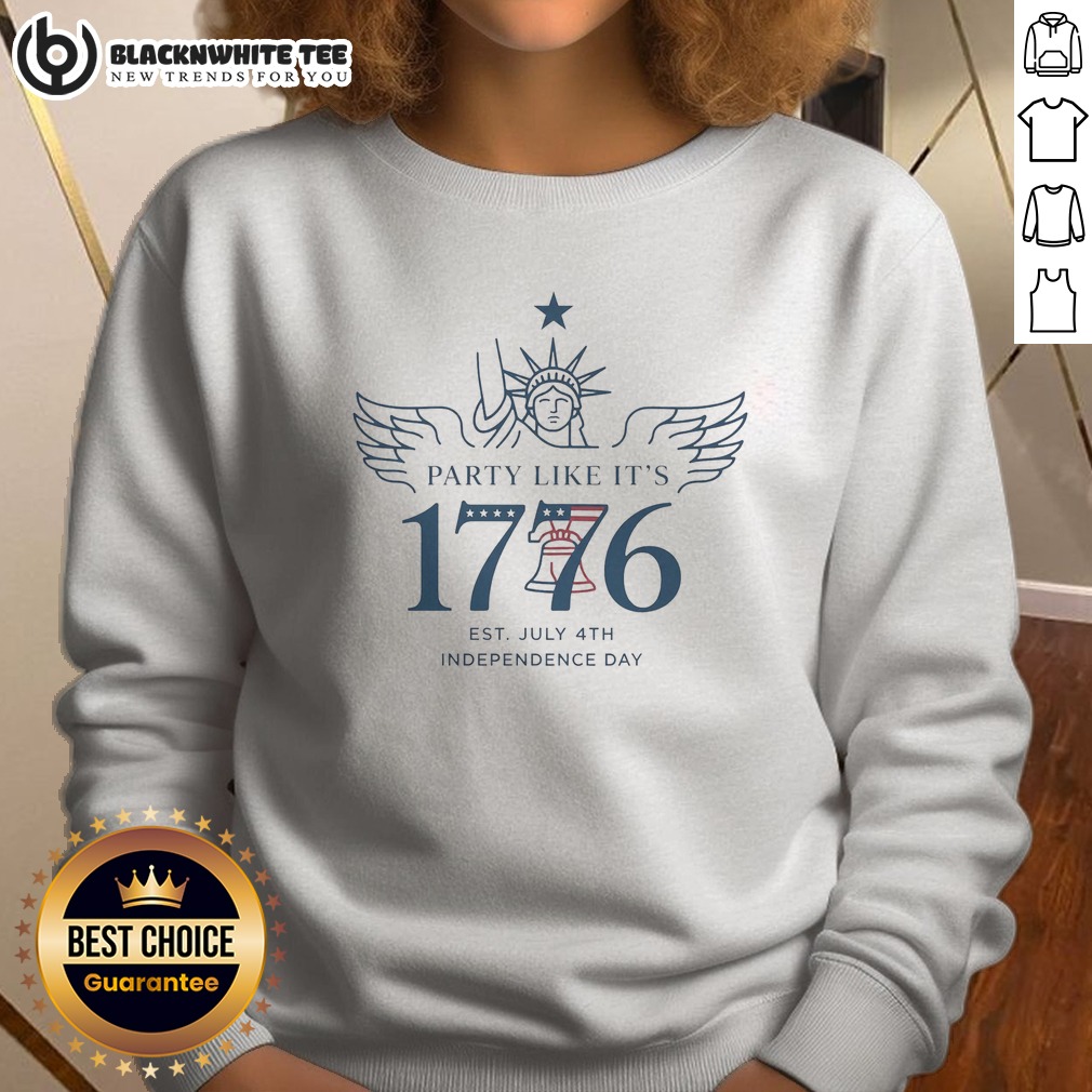 Pretty Party Like It's 1776 Shirt - Image 4
