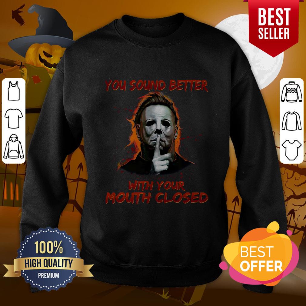 Happy Jason Voorhees You Sound Better With Your Mouth Closed Shirt - Image 4