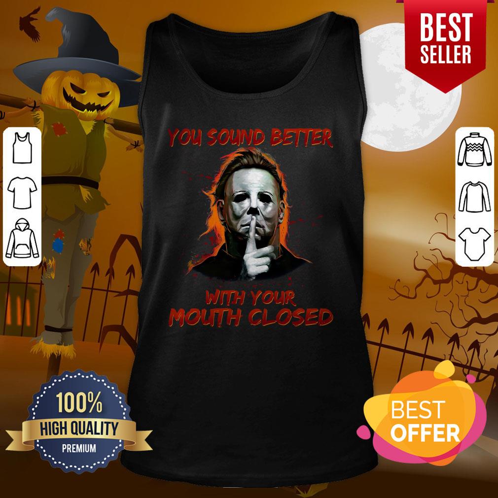 Happy Jason Voorhees You Sound Better With Your Mouth Closed Shirt - Image 3
