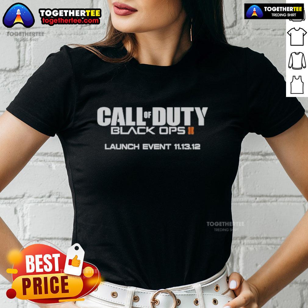 Official Tdawg Call Of Duty Black Ops II Launch Event 11.13.12 T-Shirt - Image 3
