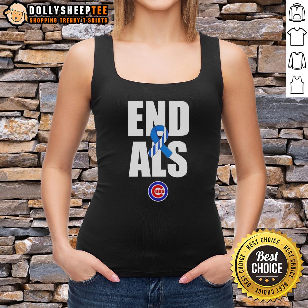 Original Chicago Cubs End ALS Awareness 2026 T-Shirt - Image 4