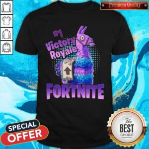 Fortnite Victory Royale Lucky Llama Gift Shirt