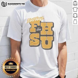 Nice Fort Hays Est 1902 Gold T-Shirt