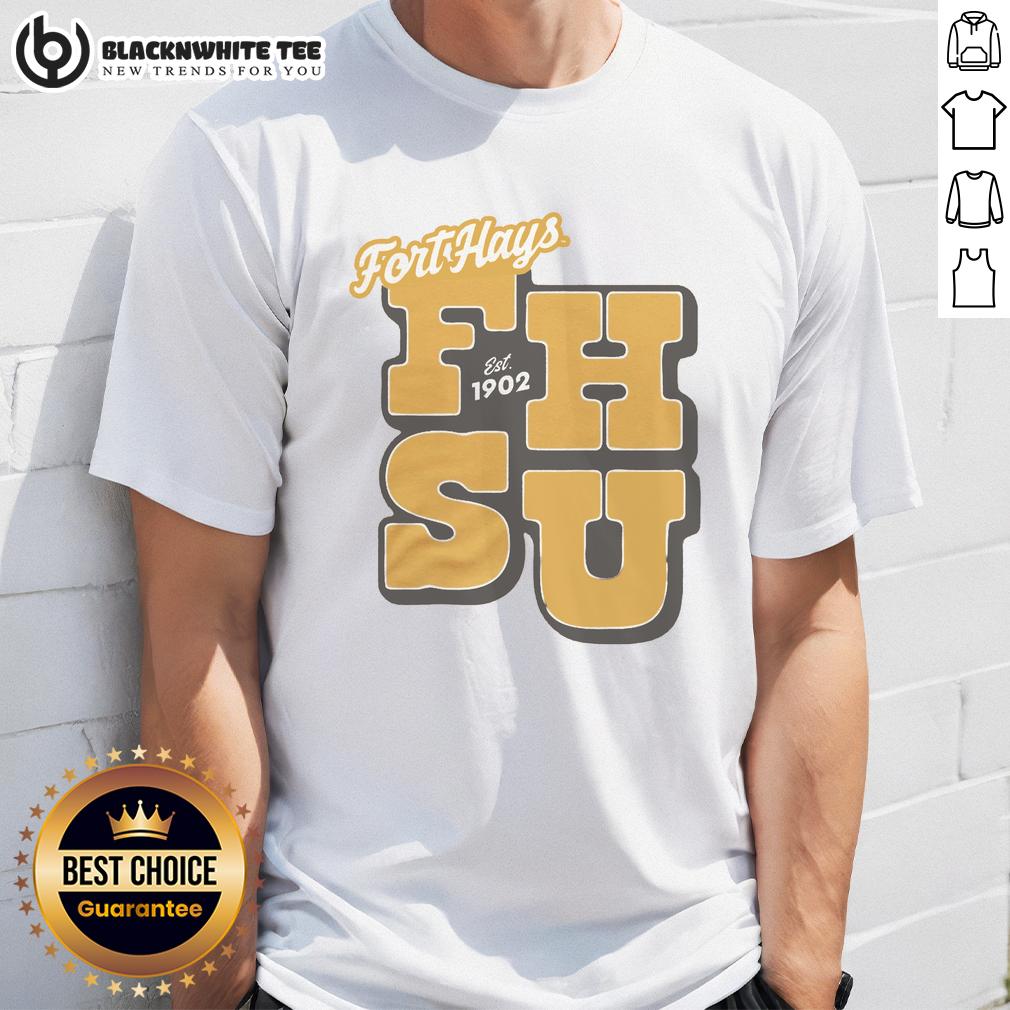 Nice Fort Hays Est 1902 Gold T-Shirt