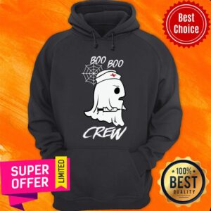 Alternative view of Boo Crew Nurse Ghost Halloween Shirt