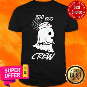 Boo Crew Nurse Ghost Halloween Shirt