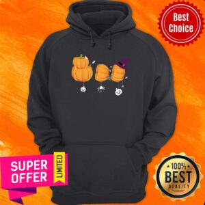 Alternative view of Boo Halloween Costume Ghost Pumpkin Witch Shirt