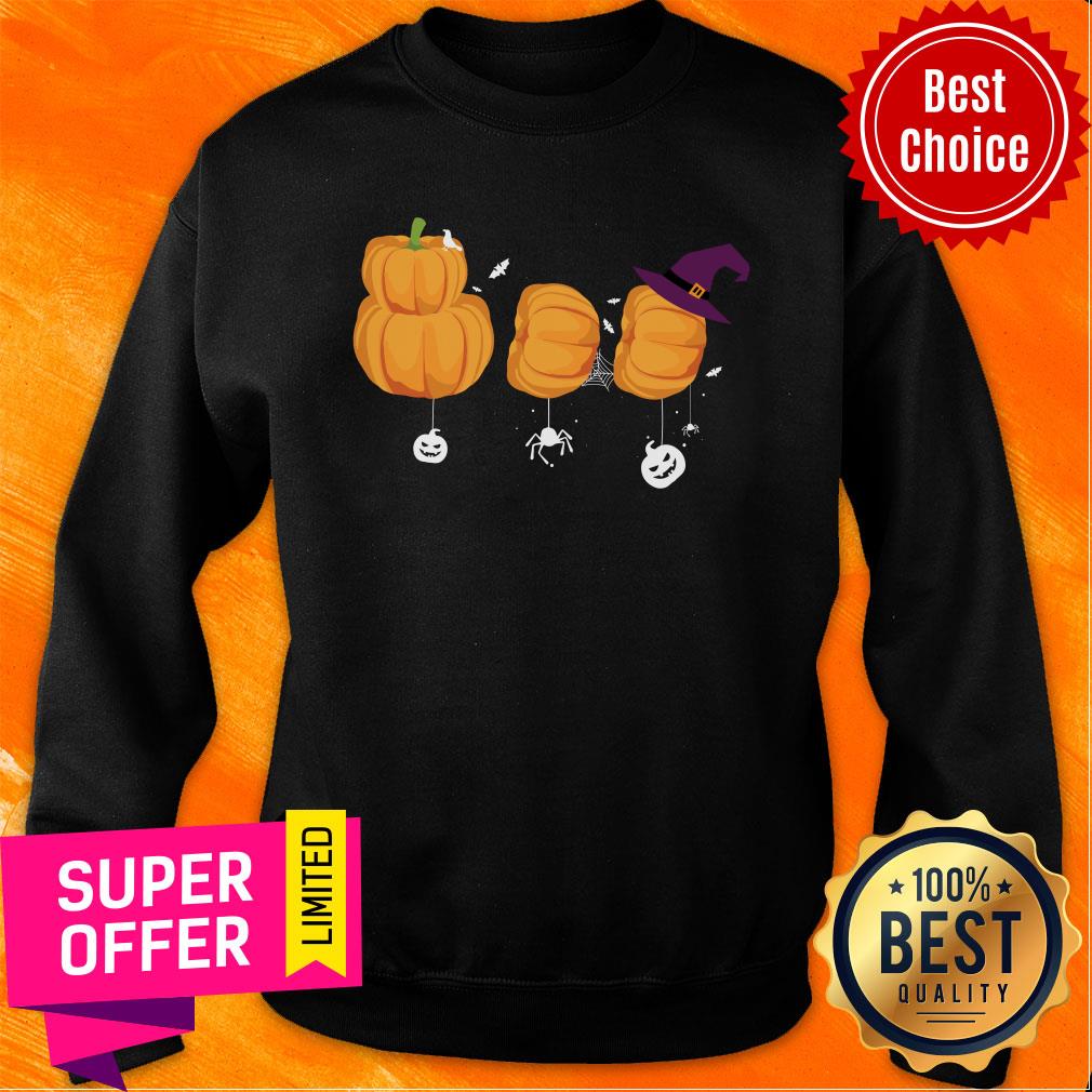 Boo Halloween Costume Ghost Pumpkin Witch Shirt - Image 5
