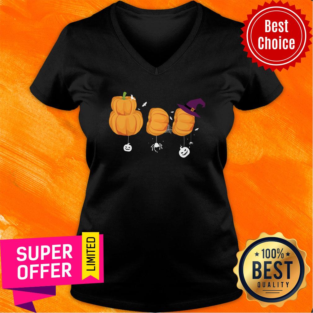 Boo Halloween Costume Ghost Pumpkin Witch Shirt - Image 3