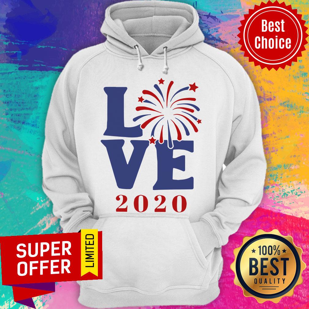 Premium Love 2020 Firework Shirt - Image 3